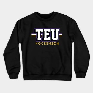 Tight End University - TEU - TJ Hockenson - Minnesota Vikings Crewneck Sweatshirt